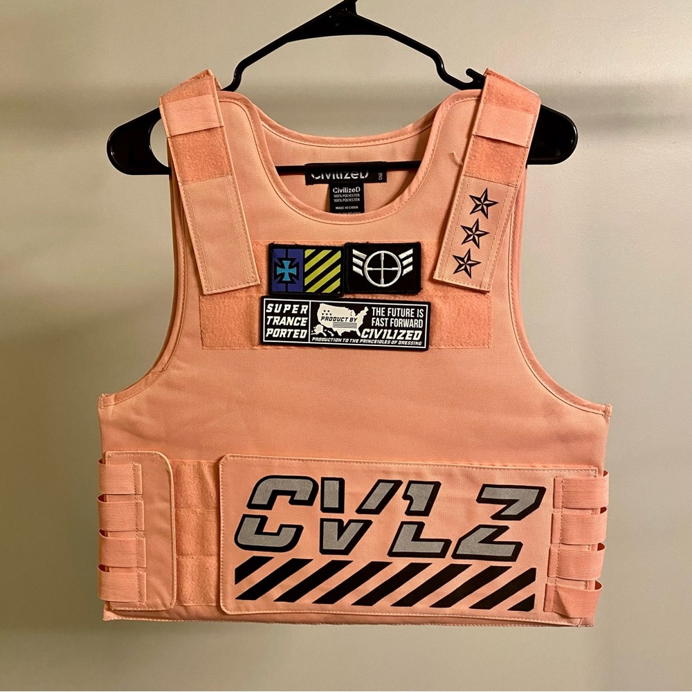 Civilized Pink Tactical Styled Vest